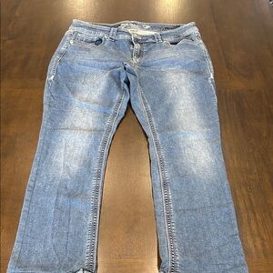 Seven7 Women's Denim Straight Leg Jeans